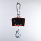 Heavy Duty Electronic Hanging Scale for Suitcases, Industrial Strength Luggage with Hook Travel and Shipping Needs (Orange 1000KG)