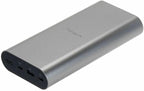 Targus 100W USB-C Portable Power Bank – 25,000mAh High-Capacity Battery, PD 3.0 Fast Charging, Airline-Safe, Charge 3 Devices - APB080GLZ
