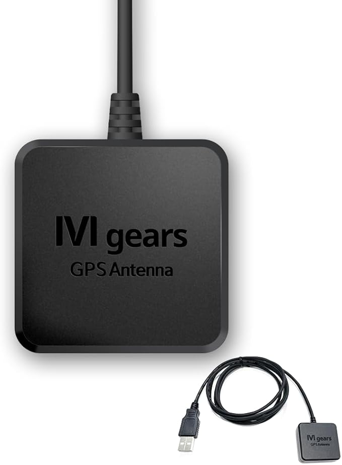 Mgears USB GPS Receiver Antenna for Navigation Laptop PC Car Marine (USB A-Type)