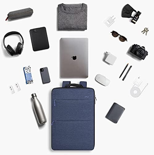 ZINZ Slim & Expandable Laptop Backpack 15 15.6 16 Inch Case, Water Resistant Travel Backpack Compatible with MacBook Pro/Neo 16" 15", Dell XPS 15 16 and Most 15" 15.6" 16" Notebooks，B01L01