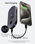 10000mAh Power Bank for iPhone 17 Pro/17/Air/16/15, Portable Charger for Apple Watch, for AirPods, iPad, Beats Studio Pro and More Phones, Tablets, Headphones, Built-in AC Wall Plug and Cables