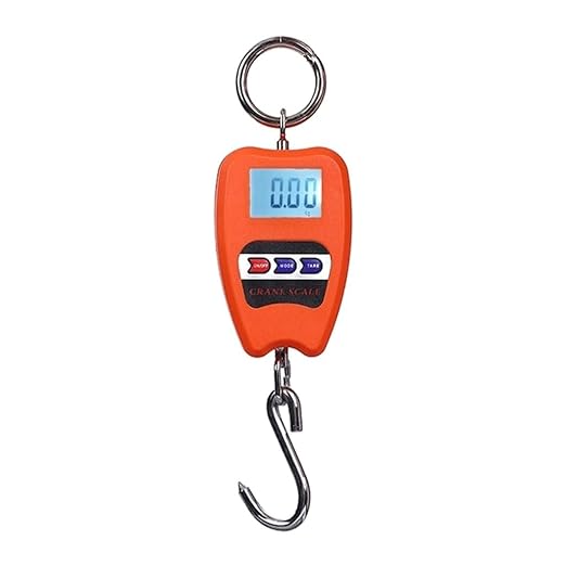 Portable Luggage Scale, Hanging Scales Luggage Weighing Scale 200 kg / 441 lb Digital Weight Scale Handheld Mini Crane Scale