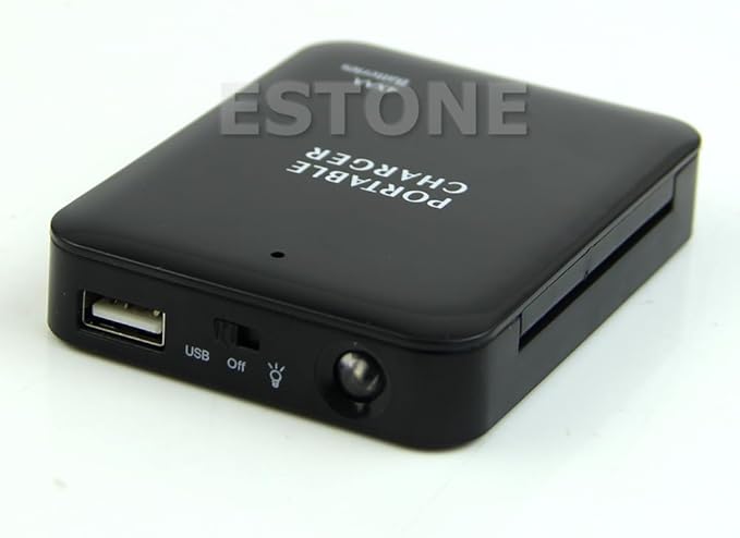 1PC New 4X AA Battery USB Power Bank Emergency Charger for Case for Cell Phone