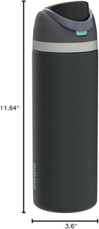 Owala FreeSip Insulated Stainless Steel Water Bottle with Straw for Sports, Travel, and School BPA-Free Sports Water Bottle, 40 oz, Foggy Tide