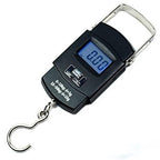 Portable Luggage Scale, Portable 50KG/110lb Hanging Hook Scale Electronic Digital Scale for Fishing Travel Luggage Suitcase Weight Scale