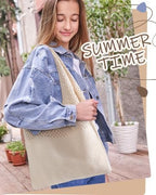 Trifabricy Beach Bags for Women, Large Straw Beach Bag, Beach Tote Bag Shoulder Handbags, Straw Bag Beach Purse for Summer