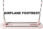 Airplane Travel Footrest, Portable, carryon Foot Rest Offers Economy Class Comfort for Legs and feet. Height Adjustable. Helps Prevent Leg Cramps, Swelling and Back Problems on Long Flights.