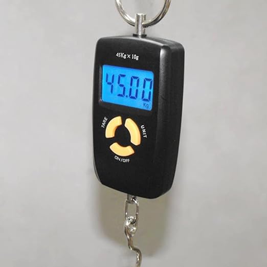 Mini Hand Held Hanging Scale LCD Digital Fishing Pocket Suitcase Hook Weight Luggage Scale