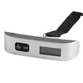 Travel with Confidence: Compact Handheld Luggage Scale with LCD Backlight T-Shaped Design & High Precision Weighing up to 110lbs - Ideal for Frequent Travelers & Backpackers Weighing