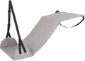 Length Adjustable Airplane Foot Hammock Travel Foot Rest for Airplane Flights Foot Sling for Travel (Grey