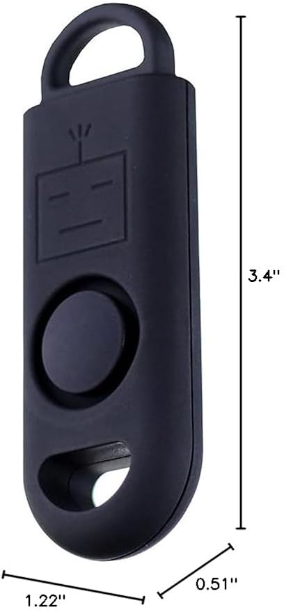 Sound Grenade by BASU® 130db Emergency Alarm for Camping & Hiking, Tripwire, Bear, Perimeter Alarm (Outdoor, S.W.A.T. Black)