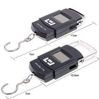 Portable Luggage Scale, Portable 50KG/110lb Hanging Hook Scale Electronic Digital Scale for Fishing Travel Luggage Suitcase Weight Scale