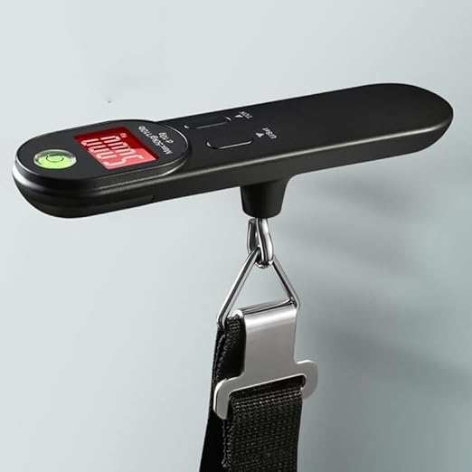 Portable Luggage Scale, Portable Luggage Scale, Electronic Scale, Travel Bag, Hand Held Scale, Hanging Scale(White)