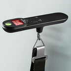 Portable Luggage Scale, Portable Luggage Scale, Electronic Scale, Travel Bag, Hand Held Scale, Hanging Scale(Black)