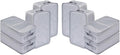 Travel Shoe Bags, Foldable Waterproof Shoe Pouches Organizer-Double Layer (8 Grey Shoe Bags)