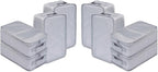 Travel Shoe Bags, Foldable Waterproof Shoe Pouches Organizer-Double Layer (8 Grey Shoe Bags)