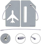 Silicone Luggage Tag with Name ID Card Perfect to Quickly Spot Luggage Suitcase