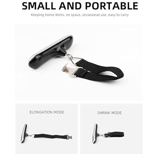 Luggage Scale: Designed for Airline and Train Luggage, with a Capacity of 50 kg