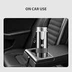 Portable Coffee Machine, Compact and Rechargeable, Extracts Delicious Pure Coffee, Compatible with for K Cup Capsules and Ground Coffee, Easy to Use for Travel and More
