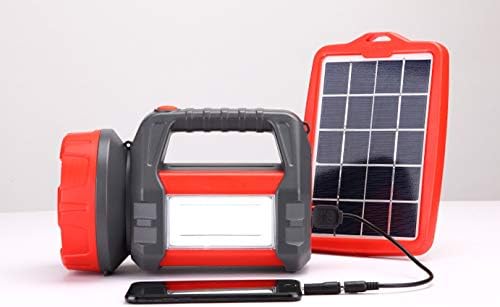 d.light T200 Portable Solar Lantern and Mobile Phone Charger for Camping