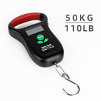 Fishing Luggage Scale, 50KG Portable Electronic Mini Travel Scale