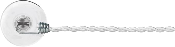 Go Travel Pegless Washing Line, Easy-to-Hang Clothes Line with Polyester Rope and Rubber Suction Cups at Ends, Ideal for Hotels, Camping, RVs, Travel Essentials, 2.5 m (8 ft.)