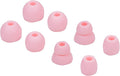 Replacement Eartips Silicone Earbuds Buds Set for Powerbeats Pro Beats Wireless Earphone Headphones,4 Pair (Pink)