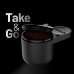 Arcadia Go Rechargeable Portable Turkish Coffee Maker – USB-C Powered, Compact & Cordless, Ideal for Outdoors, Travel, Camping, Office & Home Brewing (Night Black)