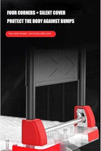 HeavyDuty Steel Utility Cart with Folding Platform and Swivel WheelsPerfect for Easily Moving and Transporting Heavy Loads