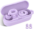 Ear Plugs for Sleeping 35dB Noise Cancelling Silicone Earplugs Single and Double Layer Tips for Side Sleepers Reusable Travel Work Study