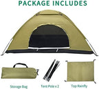 Sutekus Tent Camouflage Patterns Camping Tent Backpacking Tent for Camping Hiking 【Outdoor Equipment】