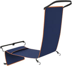 SOLUSTRE Portable Airplane Travel Hammock Lightweight Footrest Bed for Comfortable Sleep Adjustable Size Foot Sling for Long Car Train and Plane Journeys