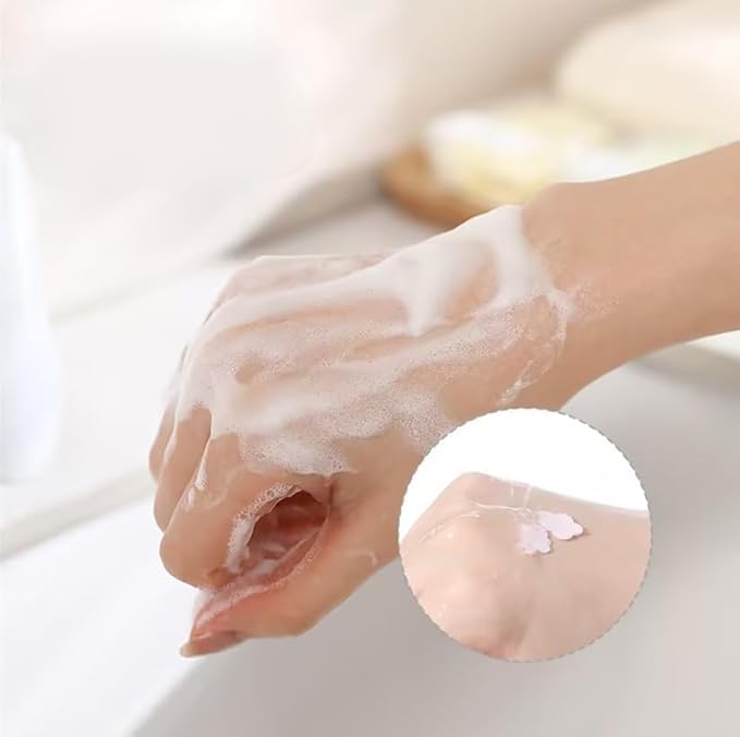 300pcs Portable Hand Washing Soap Sheets, Scented Mini Soap Sheets, Disposable Soluble Soap for Outdoor Travel, Camping, Hiking (Mix)