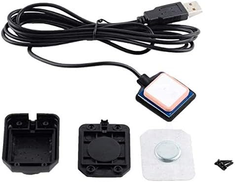VK-162 USB GPS Dongle - Remote Mount USB - External GPS Navigation Dongle - Supports Stratux, Raspberry Pi, Google Earth, Windows, Linux