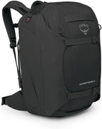 Osprey Sojourn Porter 46L Travel Backpack – Carry-On Compliant Luggage with StraightJacket Compression and Padded Laptop Sleeve – Durable Pack for International or Urban Travel, Black
