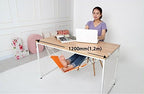 Home-organizer Tech Portable Adjustable Foot Hammock for Corner Desk Office Foot Rest Mini Under Desk Foot Rest Hammock for Home, Office, Airplane, Travel, Study and Relaxing (Red White Strip)