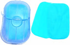 6Pcs Colorful Soap Sheets for Traveling,Portable Soap Paper, Effectively Cleans Stains, Suitable for BBQ, Camping, Hiking, Traveling，Personal Care， Camping Soap and Shampoo