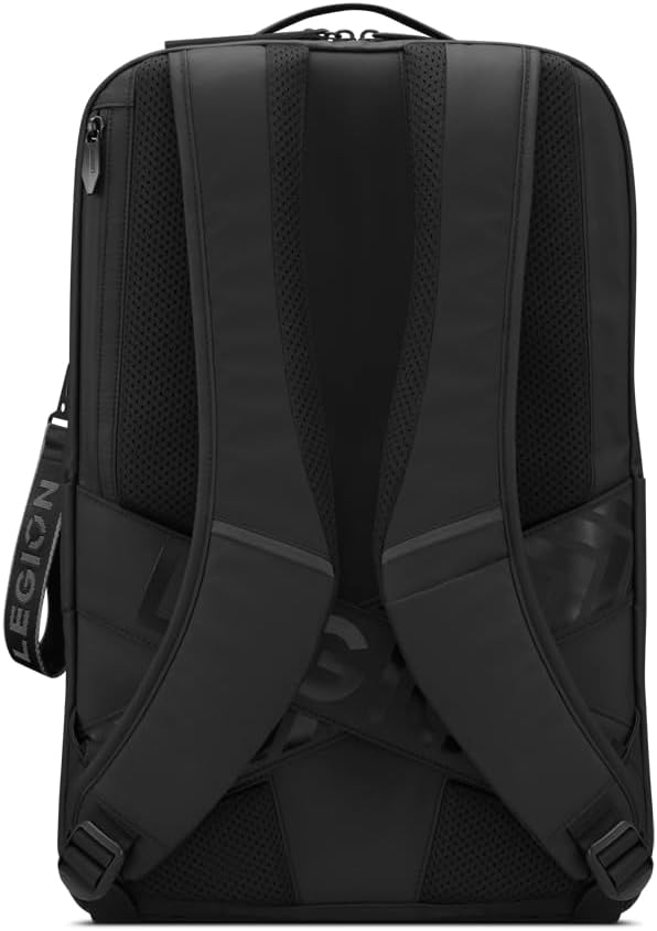 Lenovo Legion Gaming Laptop Backpack GB700 – Extra Large, Fits Up to 16-Inch Computer – Anti-Theft Lock, Damage Protection, Water-Resistant Travel Bag with Organized Compartments – Black