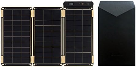 Solar Paper + Pouch, Paper-Thin and Light Portable Solar Charger with Ultra-High-Efficiency (7.5W)