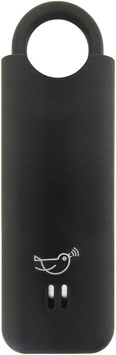 She’s Birdie–The Original Personal Safety Alarm for Women by Women–Loud Siren, Strobe Light and Key Chain in a Variety of Colors (Charcoal)