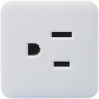 Uninex PS36 3-Outlet Grounded Plug Cube Taps, Extra-Wide Adapter Spaced, Easy Access, Compact, ETL Listed, 4-Pack