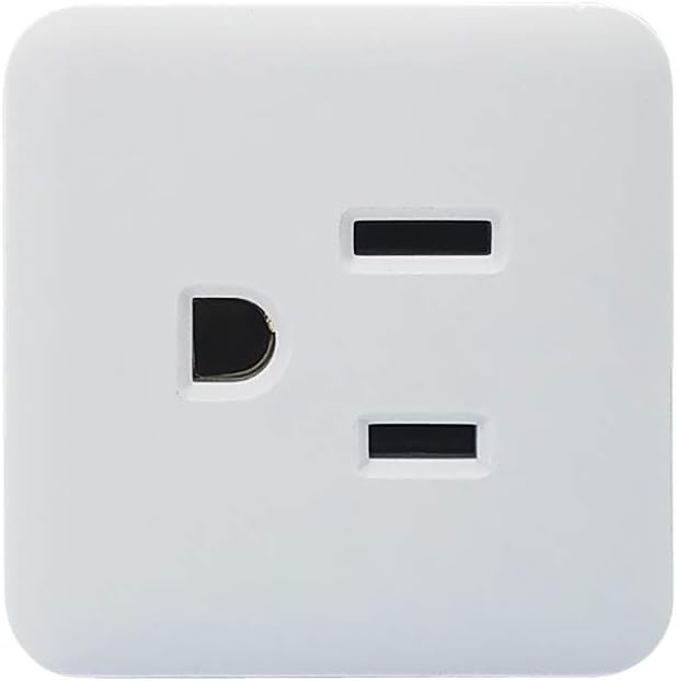 Uninex PS36 3-Outlet Grounded Plug Cube Taps, Extra-Wide Adapter Spaced, Easy Access, Compact, ETL Listed, 4-Pack