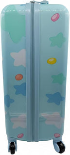 Fast Forward Bluey 20" Hardshell Luggage - Cute & Durable Hard-side Suitcase for Travel with Spinner Wheels 20"x12"x8"