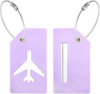 Silicone Luggage Tag with Name ID Card Perfect to Quickly Spot Luggage Suitcase