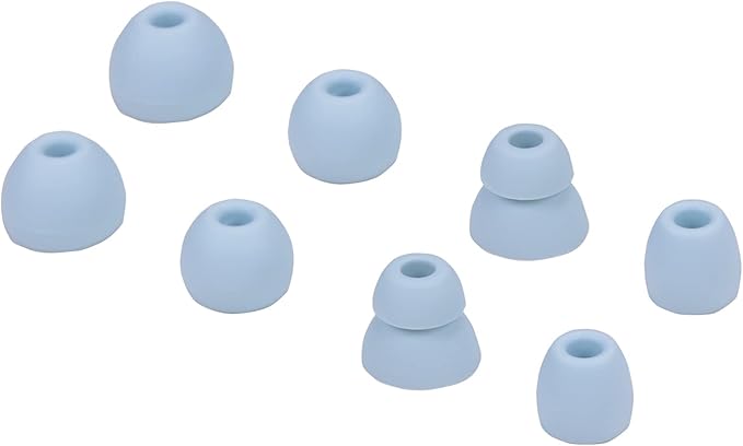 Replacement Eartips Silicone Earbuds Buds Set for Powerbeats Pro Beats Wireless Earphone Headphones,4 Pair (Blue)