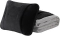 Car Travel Blanket Waist Support Blanket for Mercedes Benz/AMG GL X166 X164 SUV GL 350 400 450 500 550 / GL63, Premium Soft 3 in 1 Warm Soft Travel Blanket Car Pillow Blanket,Black