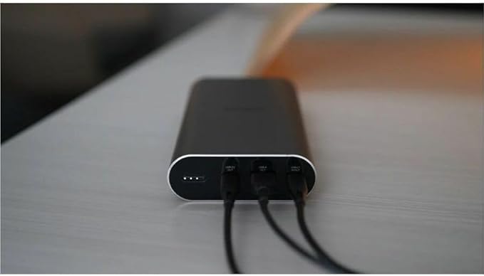 Targus 100W USB-C Portable Power Bank – 25,000mAh High-Capacity Battery, PD 3.0 Fast Charging, Airline-Safe, Charge 3 Devices - APB080GLZ