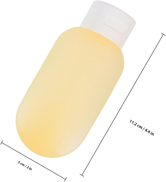 Travel Size Lotion Bottles 3pcs 60ml Colorful Flip Cap Squeeze Bottles for Shampoo and Shower Gel Refillable Toiletries Containers for Travel and Daily Use