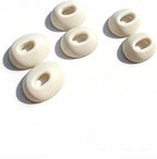 6 Pairs Replacement Ear Tips for Bose QuietComfort Ultra Earbuds (2023) & Bose QuietComfort Earbuds II (2022) - Anti-Slip Silicone Wingtip Covers Eartip-White