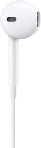 Apple EarPods Headphones with Lightning Connector, Wired Ear Buds for iPhone with Built-in Remote to Control Music, Phone Calls, and Volume